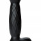 Dildo The Tru Feel Dual Denisty Platium Premium Silicone Negru 16.8 cm