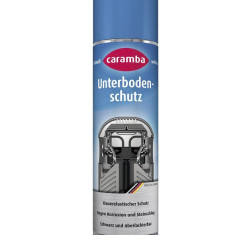 Spray vopsea antifonare (protectie podea auto) CARAMBA 500 ml; protectie durabile si flexibila impotriva deteriorarii mecanice si a ruginii; negru