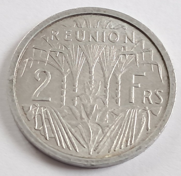 Reunion, 2 Francs 1948