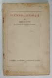 FILOSOFIA SI ISTORIA EI de IOAN GH. SAVIN , 1927