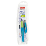 Stilou My.Pen penita L albastru|neon - blister, Herlitz