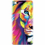 Husa silicon pentru Huawei P10 Lite, Colorfull Lion 002