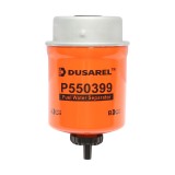 Filtru combustibil pentru Case IH, JCB, cod OEM P551429, WK8142, XN145, SN70151, 142000080715, 32/925610, Lungime 135.4 mm, diametru exterior 80 mm