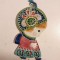 Placa ceramica decor perete, fetita, Made in Italy, 16cm x 10cm