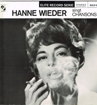 VINIL Hanne Wieder &amp;lrm;&amp;ndash; Hanne Wieder Singt Chansons (NM) foto