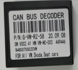 Modul Canbus Volkswagen Skoda Seat pentru navigatii Android - AD-BGCVWCS
