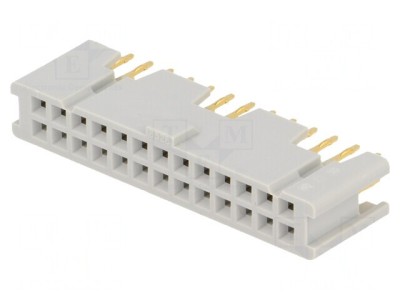 Soclu IDC Mamă 26 PIN Drept Aurit 3A 2,54mm foto