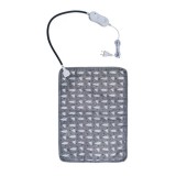 P&Auml;tur&Auml; electric&Auml; pentru animale de companie, pern&Auml; termic&Auml; pentru c&Atilde;&cent;ini &Egrave;i pisici, 2 trepte de reglaj, sistem anti-alunecare, 45x45 cm, 28w, gr