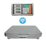 Cantar electronic de podea 300kg fara fir cu display WiFi, platforma 510x410mm Breckner Germany