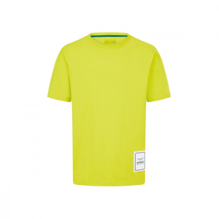 Aston Martin tricou de bărbați Logo Lime F1 Team 2024 - S