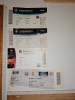 LOT 4 BILET MECI FOTBAL STEAUA - DINAMO
