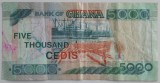 Bancnota Ghana - 5000 Cedis 02-05-1998