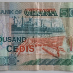Bancnota Ghana - 5000 Cedis 02-05-1998