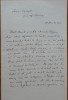 Scrisoare Teodor A. Naum catre Vasile Bogrea, 1924