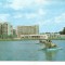 #carte postala-CONSTANTA-Jupiter-Cu hidrobicicleta pe lacul Tismana