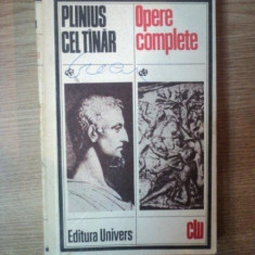 OPERE COMPLETE de PLINIUS CEL TANAR , 1977