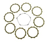 Set discuri frictiune ambreiaj cu garnitura capac inclusa Suzuki RMZ 250 07- 22 Athena P40230082