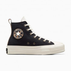 Converse teniși Chuck Taylor All Star Lift femei, culoarea negru, A05257C