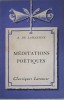 Meditations Poetiques Lamartine - Editura Larousse, 1964, Franceza, 119 pagini, Necartonata