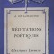 MEDITATIONS POETIQUES-A. DE LAMARTINE-221120