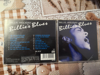 [CDA] Billie Holiday - Billie&amp;#039;s Blues - cd audio original foto