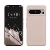 Husa Kwmobile pentru Google Pixel 8 Pro, Crem, Silicon, KWM0000208I009C, Carcasa