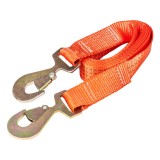 Chinga tractare auto tip banda 4500 kg 50 mm 4 m cu carlig + carlig, carlige cu blocare, productie Polonia, AMiO 02010, pentru autoturisme, remorci,