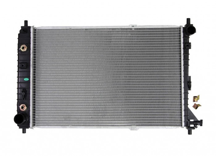 Radiator racire Ford Mustang Cobra, 01.1996-2004, motor 4.6 V8, 227/239 kw, benzina, cutie manuala/automata, cu/fara AC, 633x428x26 mm, aluminiu braz