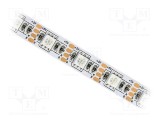 Bandă LED RGB 5050 60 LED/m 12W/m 10mm IP20 IPIXEL LED