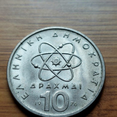 Moneda Grecia 10 Drahme anul 1976 aUnc