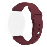 Cumpara ieftin Curea silicon, compatibila Huawei Watch GT 4 41mm, telescoape Quick Release, Regal Plum