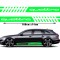 Set 2 Stickere Quattro 160cm , Dungi Laterale Auto Personalizate