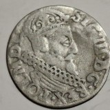 Polonia 3 groschen 1622 /Cracovia argint Sigismund lll Vasa, Europa