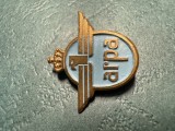 Insigna ARPA Asociatia pentru propagarea aviatiei regalista varianta email albastru deschis
