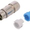 Conector M23 carcasă pe cablu drept