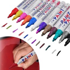 Marker Retus Vopsea Alb 070720-2 foto