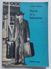 Carte DEATH OF A SALESMAN - Arthur Miller - Ediție engleză Diesteerweg (Teatru, Clasic), 1974