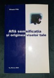 Afla Semnificatia si Originea Viselor Tale - Olimpiu Filip, Gamasprod 2012, Spiritualitate Ezoterism