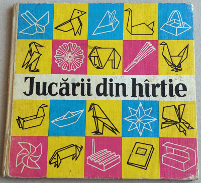 Jucarii din hartie (indemanare creativa pentru copii) - ilustratii Hans Greschek foto