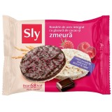 Rondele din Orez Integral cu Glazura de Cacao si Zmeura fara Zahar Adaugat 31g