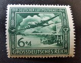 Germania (Grossdeutsches Reich) 1944 - Timbru Aerofilatelic &bdquo;A 25-a Aniversare a Poștei Aeriene Germane Valoare 6+4 Pfennig MNH - Cod: -TG1