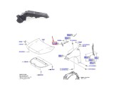 Suport aripa fata TOYOTA COROLLA (E210), 07.2018- model Hatchback, partea dreapta, original,
