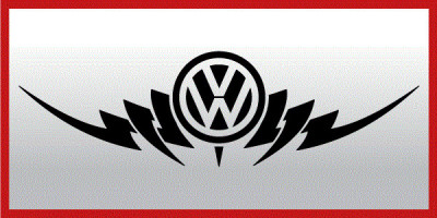 Sticker capota sau luneta - VOLKSWAGEN ManiaStiker foto