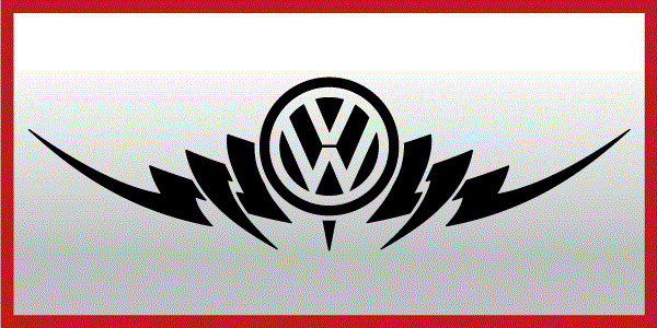 Sticker capota sau luneta - VOLKSWAGEN ManiaStiker