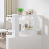 VidaXL Bibliotecă/Separator cameră, alb, 80x30x51 cm