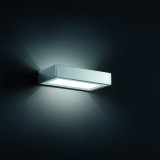 Aplica Jocy, metal, argintie, 23 x 5 cm, 6w