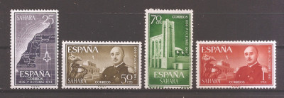 Sahara Spaniola 1961-25 de ani de la numirea Gen. Franco ca sef al statului,MNH foto