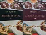Agonie si extaz 2 volume Irving Stone carti beletristica romane 2013 brosata