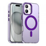 Husa MagSafe pentru Apple iPhone 16 Plus, Techsuit, CandyCase, Mov