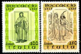 Italia 1975 - Boccaccio 2v.neuzat,perfecta stare(z), Nestampilat